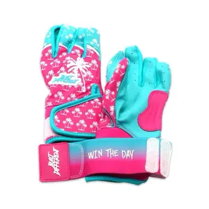 Built Different - Win The Day Youth and Adult Batting Gloves - Premium Cabretta Leather, Game-Ready Feel, Performance Gear for Baseball Players