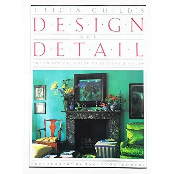Used Hardcover Book - Tricia Guild's Design and Detail: A Practical Guide to Styling a House - English Style Reference Book for Home Design Enthusiasts, Books
