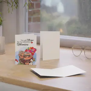 Cute Anniversary Card, UP Valentines Day Card For Husband & Wife, Carls and Ellie, Happy Valentina Gift