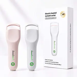 1pc Electric Heated Eyelash Curler Beauty Makeup Tool, Type-C Rechargeable 10s Fast Heating for Women, Long-lasting Natural Curl Portable Wide-angle Design Curling Lashes