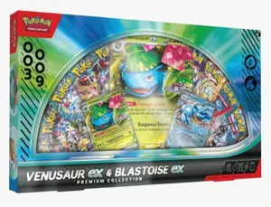 Pokemon Venusaur ex & Blastoise ex Premium Collection