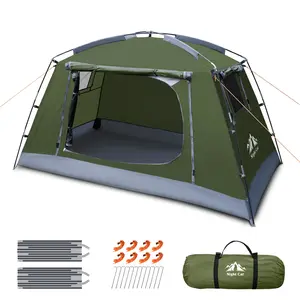 Night Cat Dome Tent – 1-2 People Lightweight Waterproof 3-Season Easy Setup Portable Hike Wind Resistant Camping Tent, 6.8'x3.9'/4.6'x3.6' for Backpacking Outdoor Festivals, Easy Setup Tent, Hike Tent summervibes