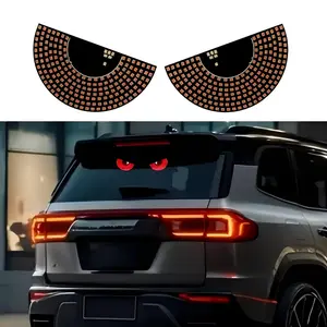 2pcs Automotive LED Devil's Eye Decorative Light, Truck Rear Devil's Eye Environmental Light, Eye Atmosphere Light, USB Power Supply, Suitable for Cars and Pickups SUV, Family, Party Decoration, Thoughtful Gifts