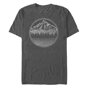 Men's Lost Gods Distressed Mountain Badge T-Shirt