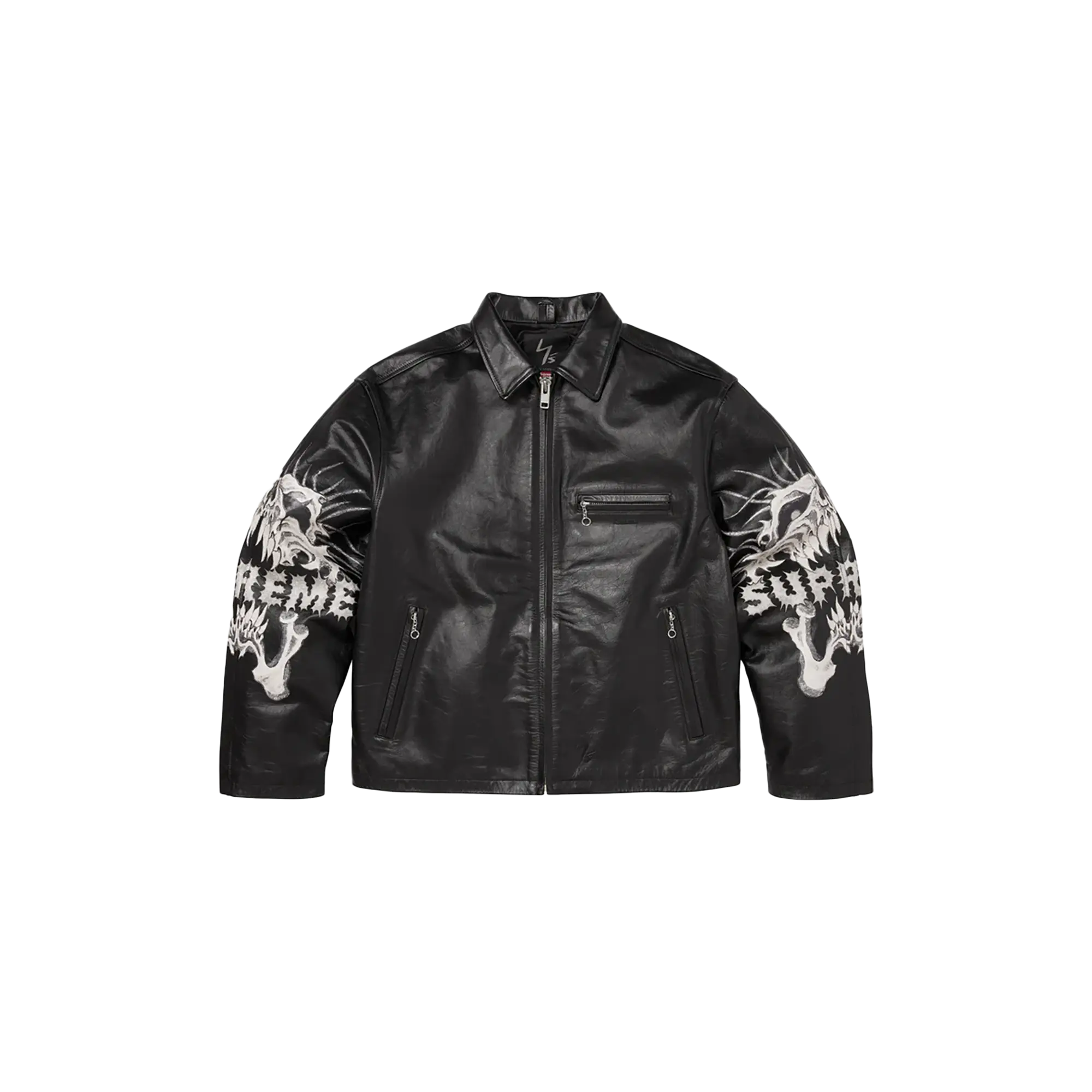 Y's by Yohji Yamamoto® Leather Jacket "FW25 - Black" SU25911