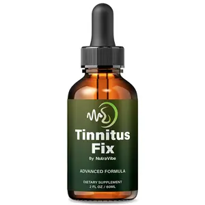 Tinnitus Fix Drops - Advanced Natural Dietary Supplement with 121mg Proprietary Blend for Health & Wellness