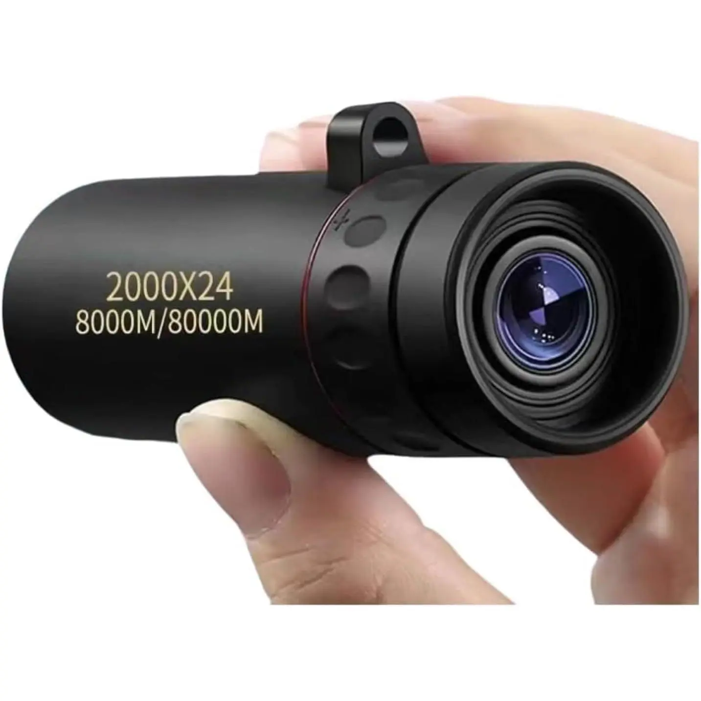 Mini Monocular Telescope for Adults 2000x25 Magnification Portable Single Tube for Hiking Bird Watching Stargazing and Outdoor Adventures