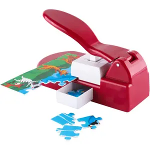 BAOFALI Puzzle Maker Machine Cutter,Jigsaw Puzzle Making Machine with 10 Adhedive Foams,for Arts & Crafts Make Jigsaw Puzzles Scrapbooking & DIY Puzzle Jigsaw Mini Tool