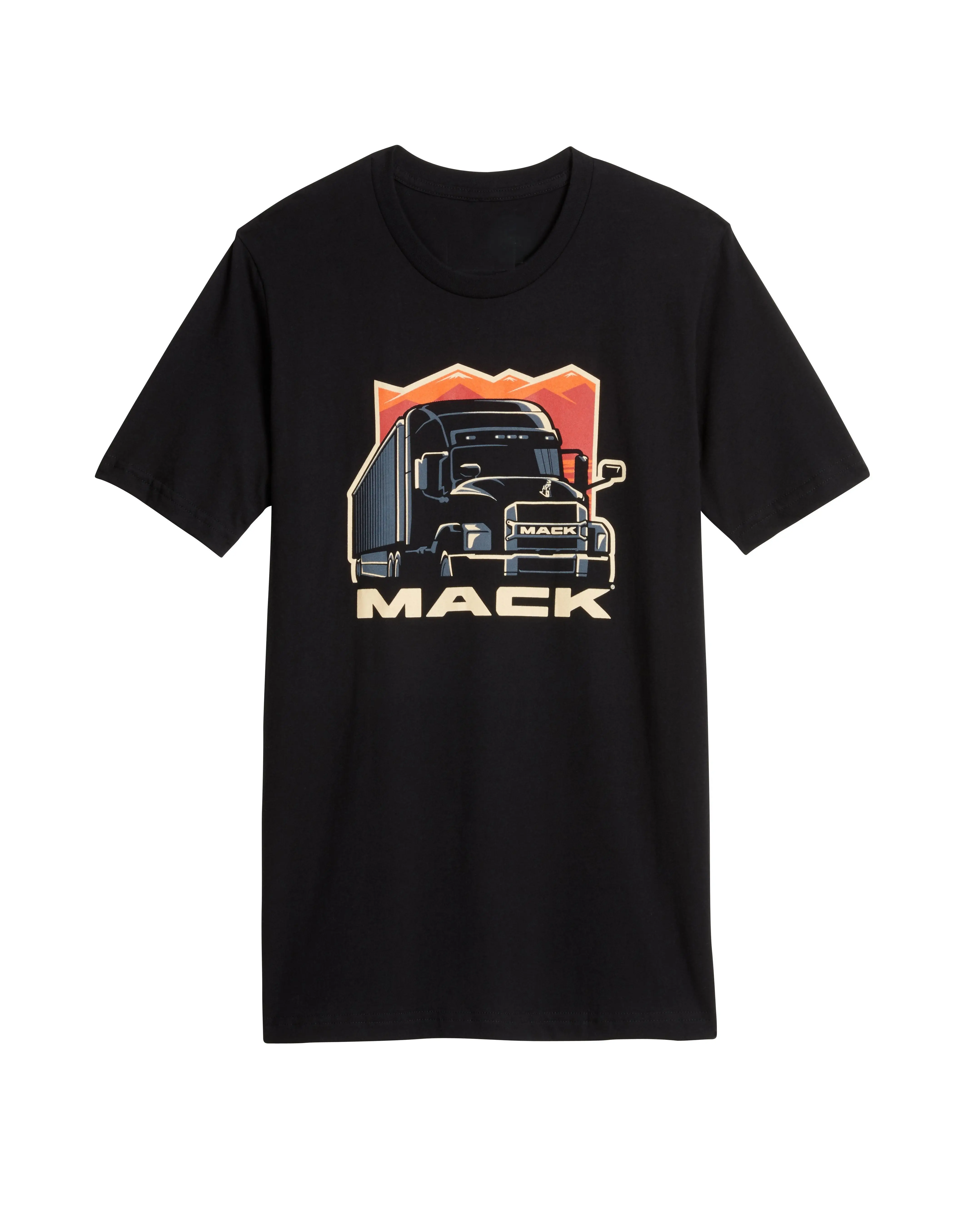 Superliner Classic Truck Mack Anthem Black Graphic T-Shirt Sweatshirt Hoodie