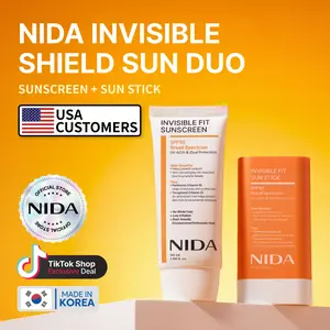 NIDA Invisible Shield Duo (Sunscreen + Sun Stick) NIDA Invisible Shield Duo (Sunscreen + Sun Stick)