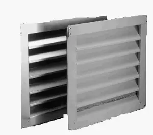 Air Vent 81214 12 x 18 Aluminium Louver Vent - White