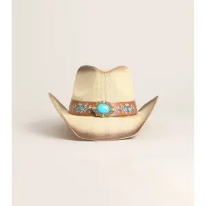 Desert Trend Straw Cowboy Hat