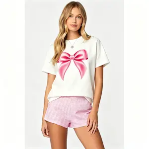 Bow Brat Printed t-shirt