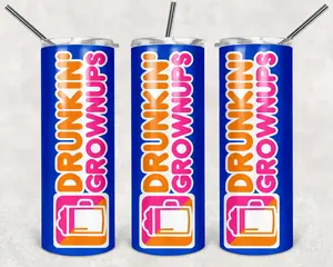 Drunkin' Grownups 20oz skinny Tumbler