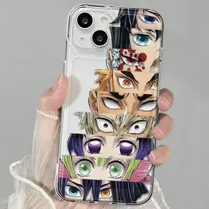 Popular Anime D-Demon S-Hunter Phone Case, compatible with iPhone 17/16/15/14/13/12/11/X/XS/XSMAX, Christmas/Autumn/Halloween phone accessory, full-cover shockproof protective case, an ideal gift for family and friends