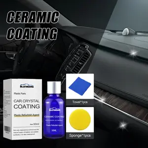 Car Plastic Renovation Coating Liquid, Dashboard Interior Cleaning, Dirt Removal Dustproof, Renewal Brightening, Coating Liquid