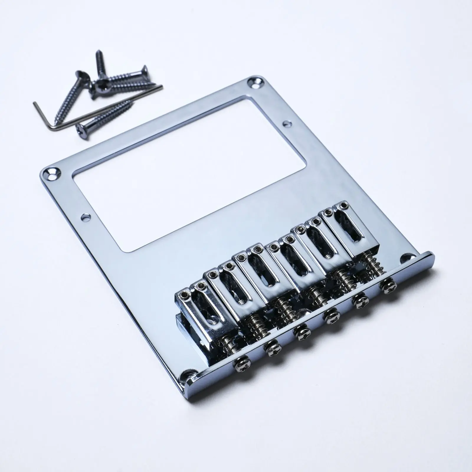 Modern Telecaster Bridge, 10.5mm String Spacing - Chrome