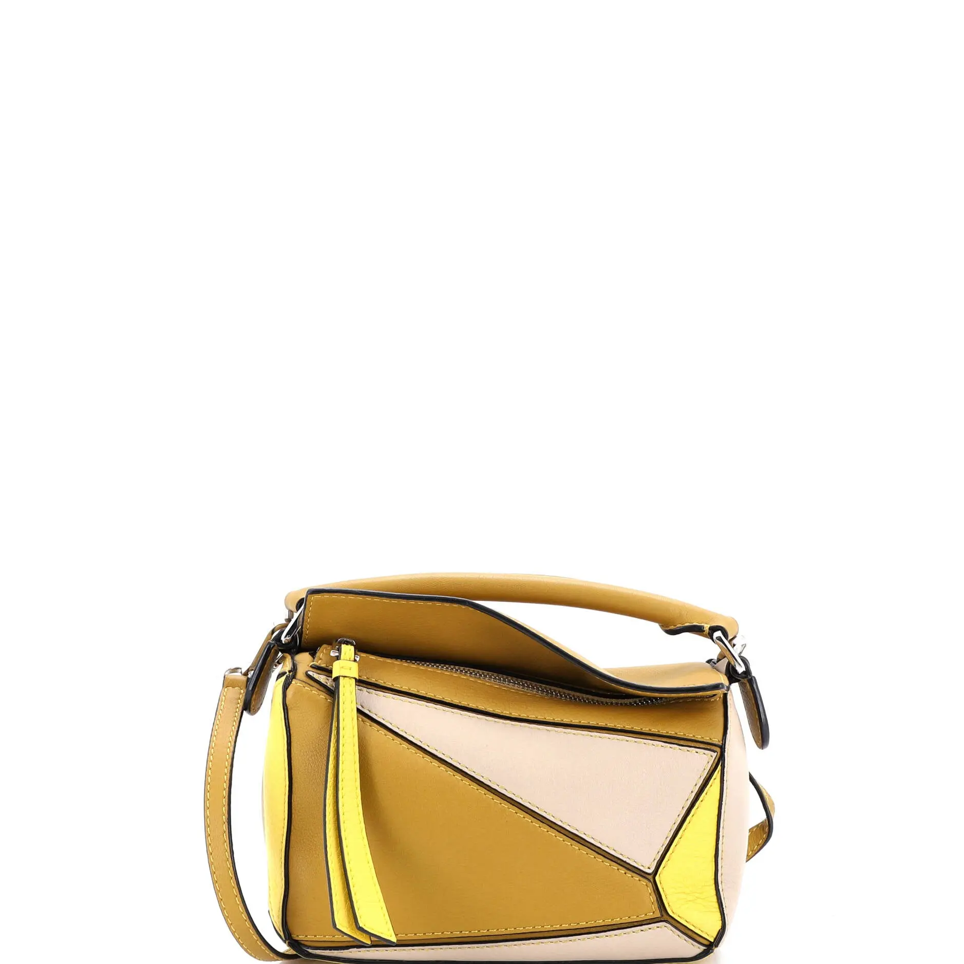 Pre-owned Loewe material Messenger Bags Puzzle Bag Leather Mini by Rebag