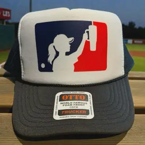 Baseball Mom Foam Trucker Hat