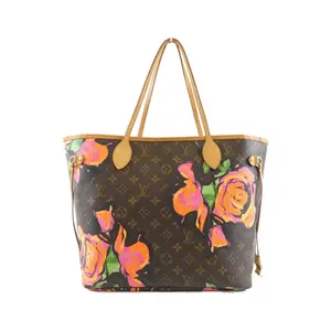Pre-owned Louis Vuitton Canvas Tote Bags Monogram Neverfull Limited Bag