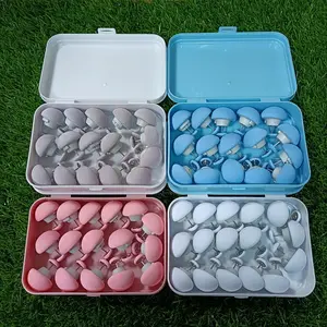 8 Pcs Soft Skin Friendly Quilt Corner Fixing Buckles, Reusable No Mark Anti Slip Bed Sheet Holders, Practical Household Cotton Style Quilt Cover Fasteners, Stable Anti Running Bedding Clips, Easy To Install Linen Fixed Nails For Bedroom Home Daily Bedding
