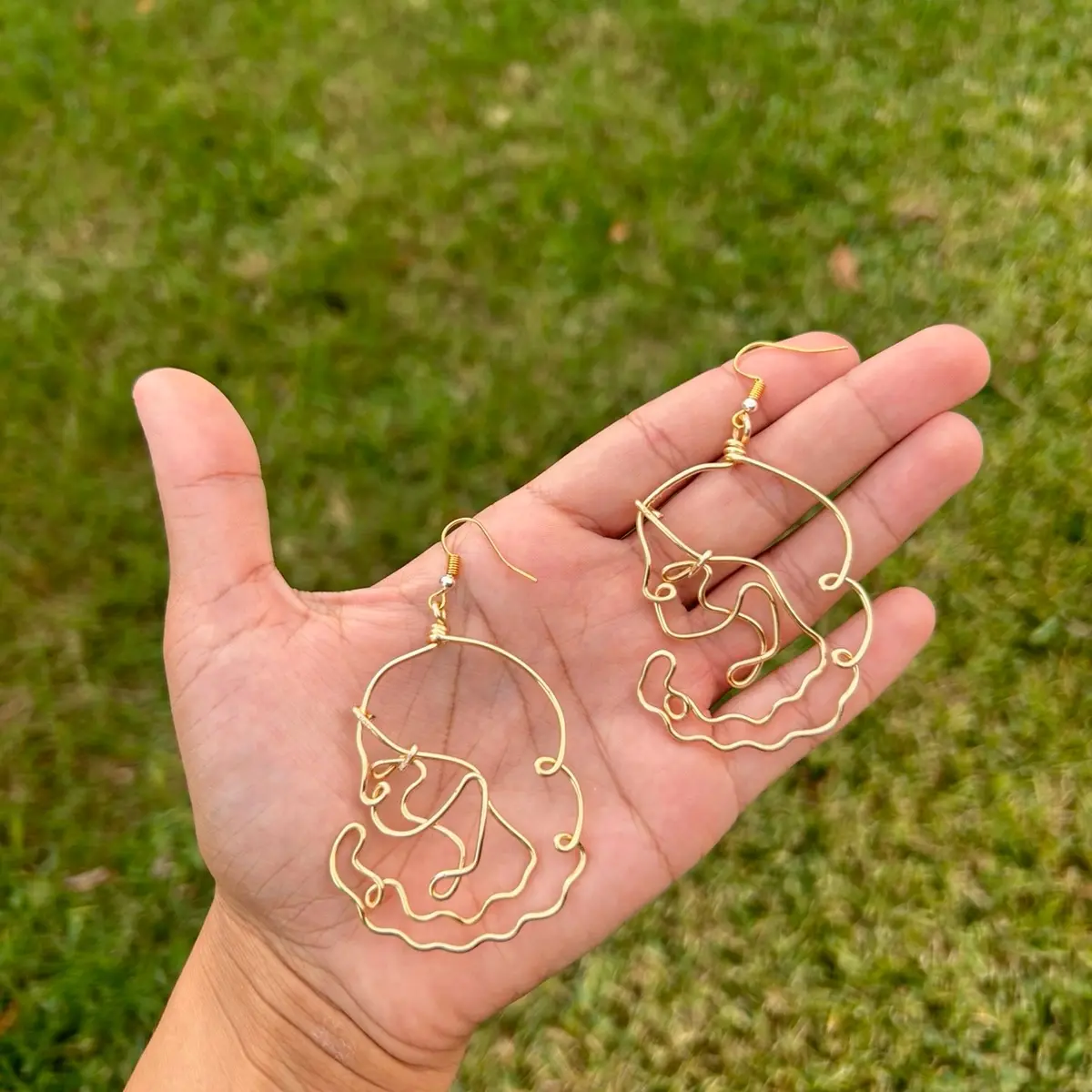 Jewelry by Jari - Handmade Virgo zodiac sign earrings- Perfect for any Occasions!