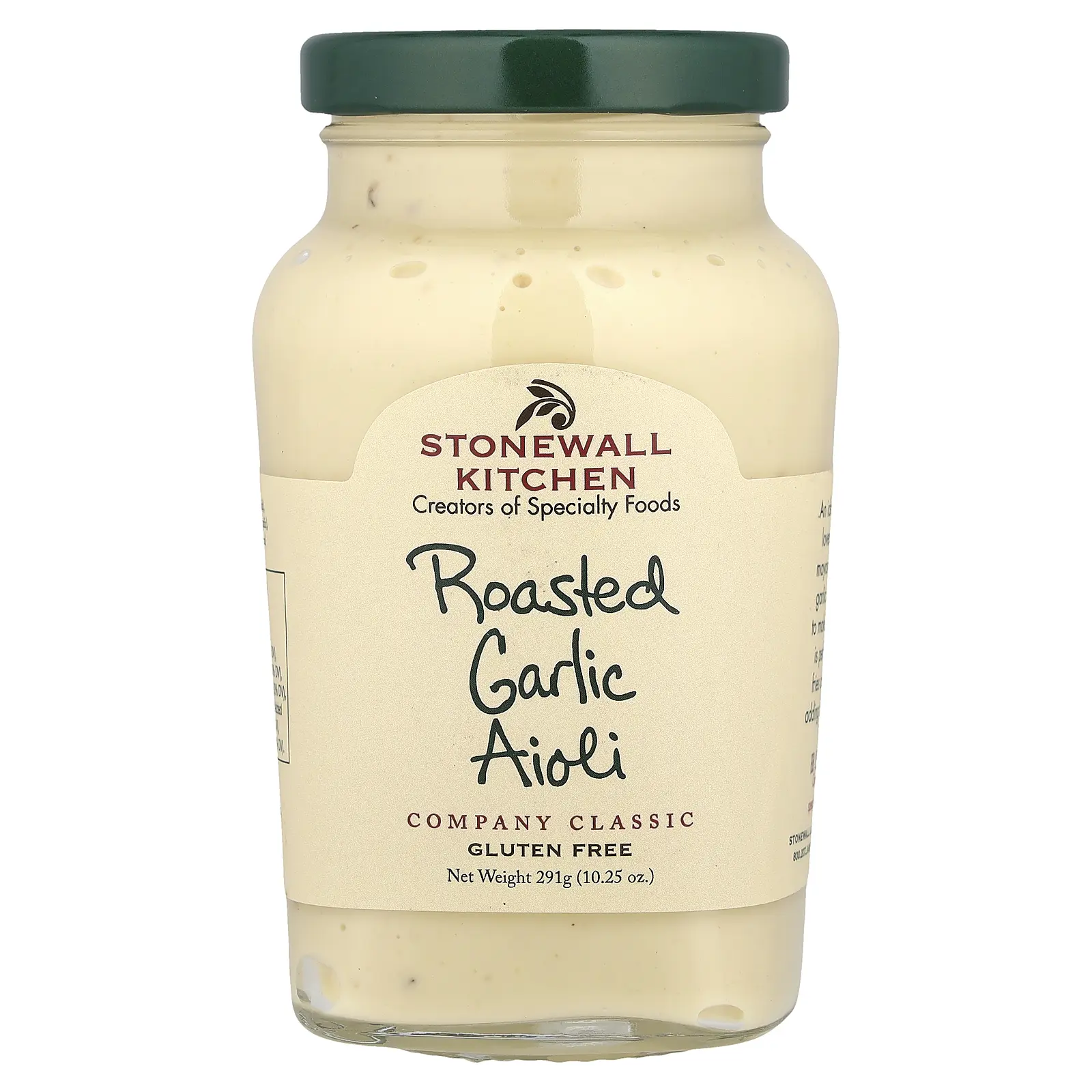 Stonewall Kitchen Roasted Garlic Aioli, 10.25 oz (291 g)