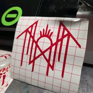 Sleep Token Vehicle Decal - 4-6 inch length Icon Design, Simple and Clear, Ideal for Home. Vehicle, and Office Use