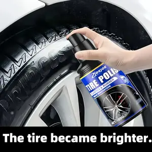 Tire Shine Wax Polish Paste, Long-Lasting Gloss Enhancer, Quick Repair Cream, Plastic Surface Protector, Multi-Purpose Use