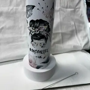 Mom Life Tumbler/Bluetooth Speaker Tumbler with fun sassy design  Drinkware Bottle  Cup Water Bottles Lid Washable Reusable Bottled Portable Mug