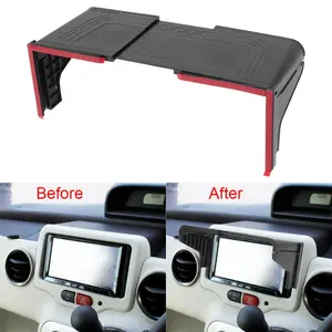 for 7-12Inch Car Player Sun Visor Covers GPS Display Screen Radio Audio Sun Shade Shield Interior Sunshade Accessories Universal