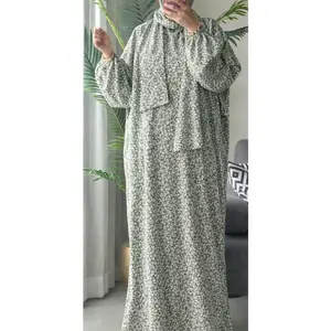 Prayer Dress – Crepe & Cotton Blend Prayer Dress – Crepe & Cotton Blend