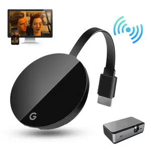 Wireless Display Adapter,Plug & Play, 2.4G HDMI Dongle for Smart Phone /TV/Monitor/Projector, 4K Decode 1080P Output, 98.4FT Range, Support iOS/Android/Tablet/PC