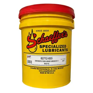 Schaeffer's 271 Synthetic Food Grade Grease H1 NLGI 2 | 35 LBS