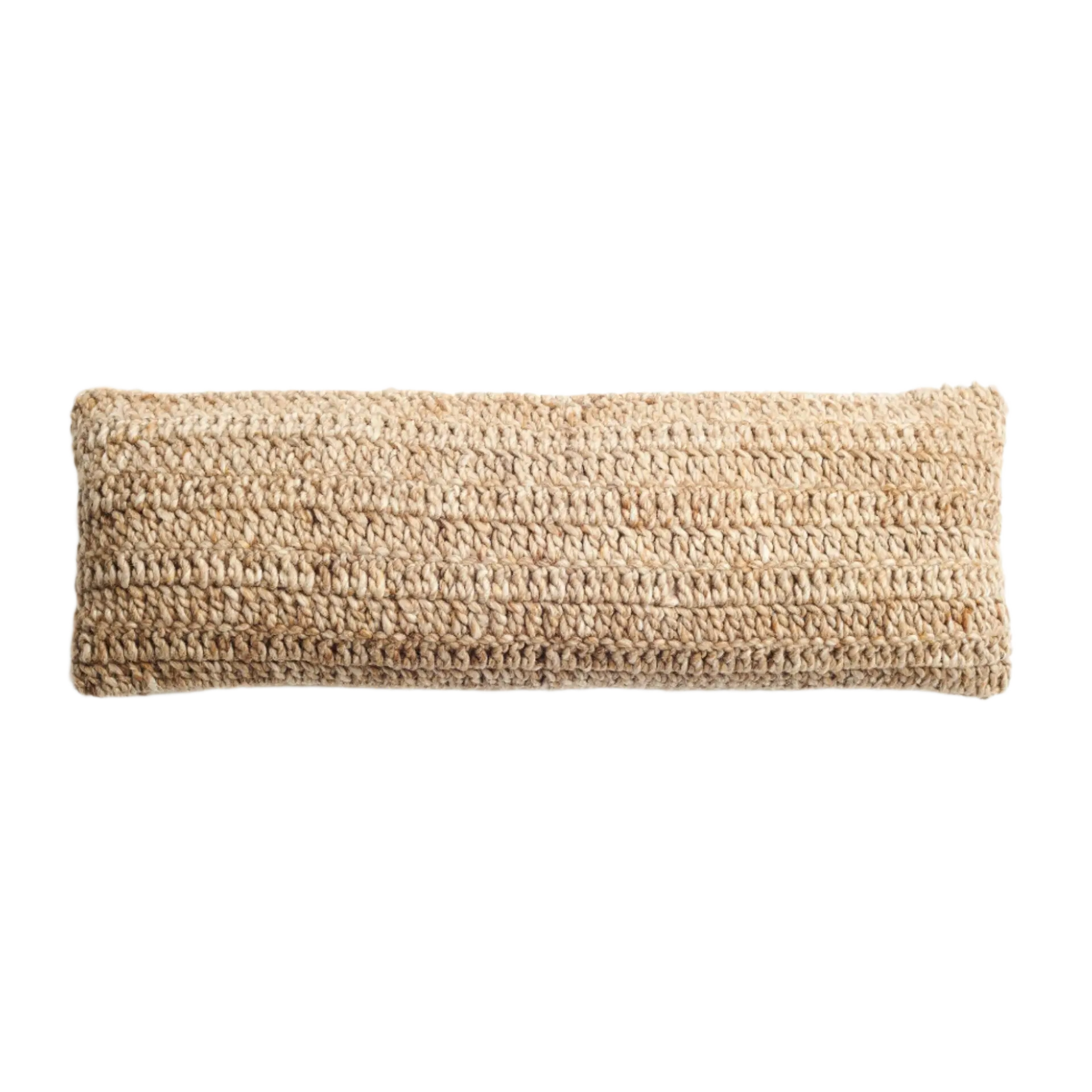 Cure Hand Crochet Large Lumbar Pillow