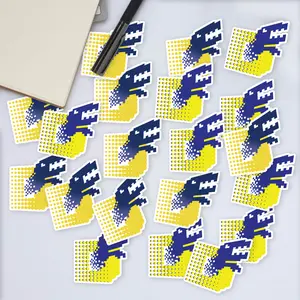 Stickers Pack 20 Pcs Digimon Guitar Laptop Car Aesthetic Bottle Water Bumper Vinyl Waterproof Luggage Bike Colorful Skateboard