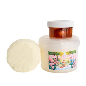 Tea and Biscuits DIY Kit - 8oz Whipped Cloud Texture & 1oz Sweet Tea Scented Jelly Cube - Clay Biscuit Included - Fun Southern Slime Set