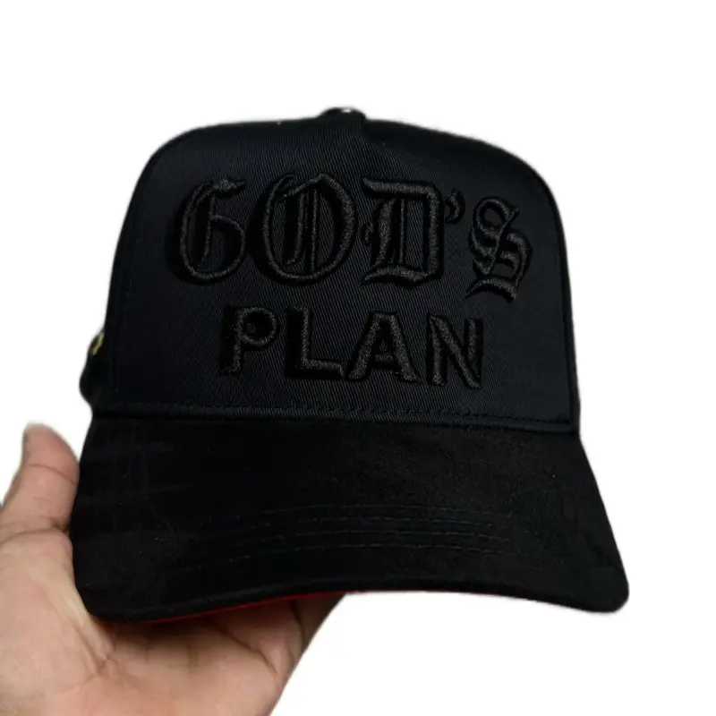 GORRA GODS PLAN PARA NIÑOS color negro