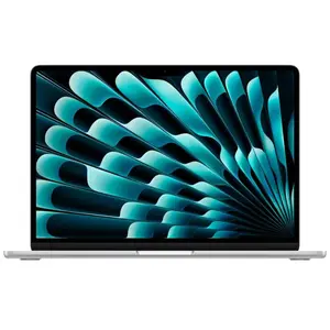 Refurbished Apple MacBook Air 15" Liquid Retina Display 8 CPU/10 GPU 8GB RAM 256GB SSD Silver 2024 with M3 Chip & Laptop Charger Accessory