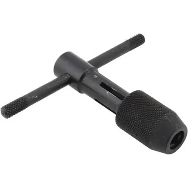 Cle-Line C67208 T-Handle Tap Wrench - T-Handle Grip Design, 0 to 1/4 in Tap Capacity, 2-3/4 in Overall Length, Manufacturer Part #: C67208, 0 to 1/4 inch, 2-3/4 inches