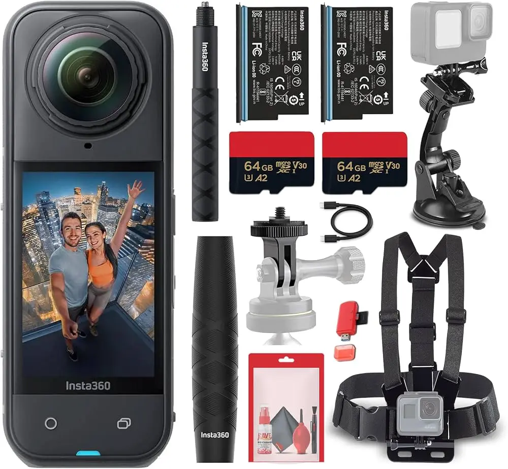 Insta360 X5 8K 360-Degree Waterproof Action Camera