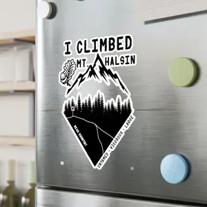 Mt. Halsin (Monochrome) Kiss-Cut Vinyl Decals