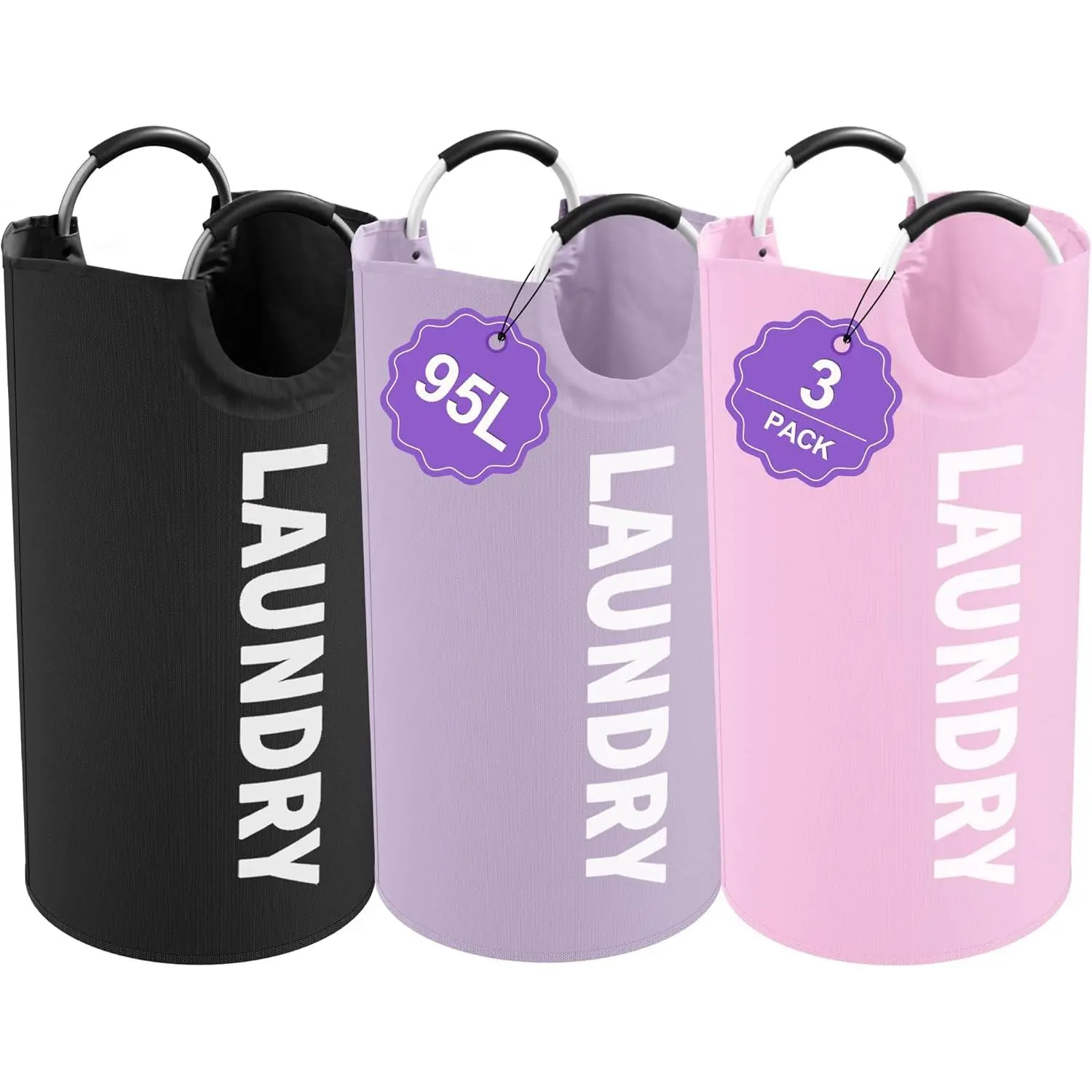 Purple + Pink + Black