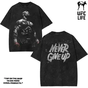 Boxing M.Tyson Limited Washed Cotton Graphic tee, Graphic t-shirts, oversized tshirt – Retro Fighter Gift, Gift for fan, MMA Apparel