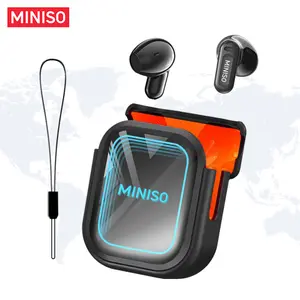 MINISO MS109 Wireless Earbuds Bluetooth 6.0 Earphones, In Ear Earbuds,High Fidelity Waterproof Wireless Earphones, Suitable for Office, Sports, Study and Audio Calls, Built in Microphone, Gaming Bluetooth Headphones
