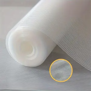 Shelf Liner for Kitchen Cabinets, 1 Count Non Adhesive Refrigerator Liner, Waterproof Oil-proof Kitchen Cupboard Liner, Durable Plastic Drawer Mats, Shelf Liners Coasters