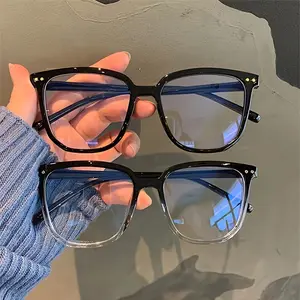 1pc Men's Transparent Computer Glasses, Men's Glasses, 4 Colors Available, ideal choice for gifts