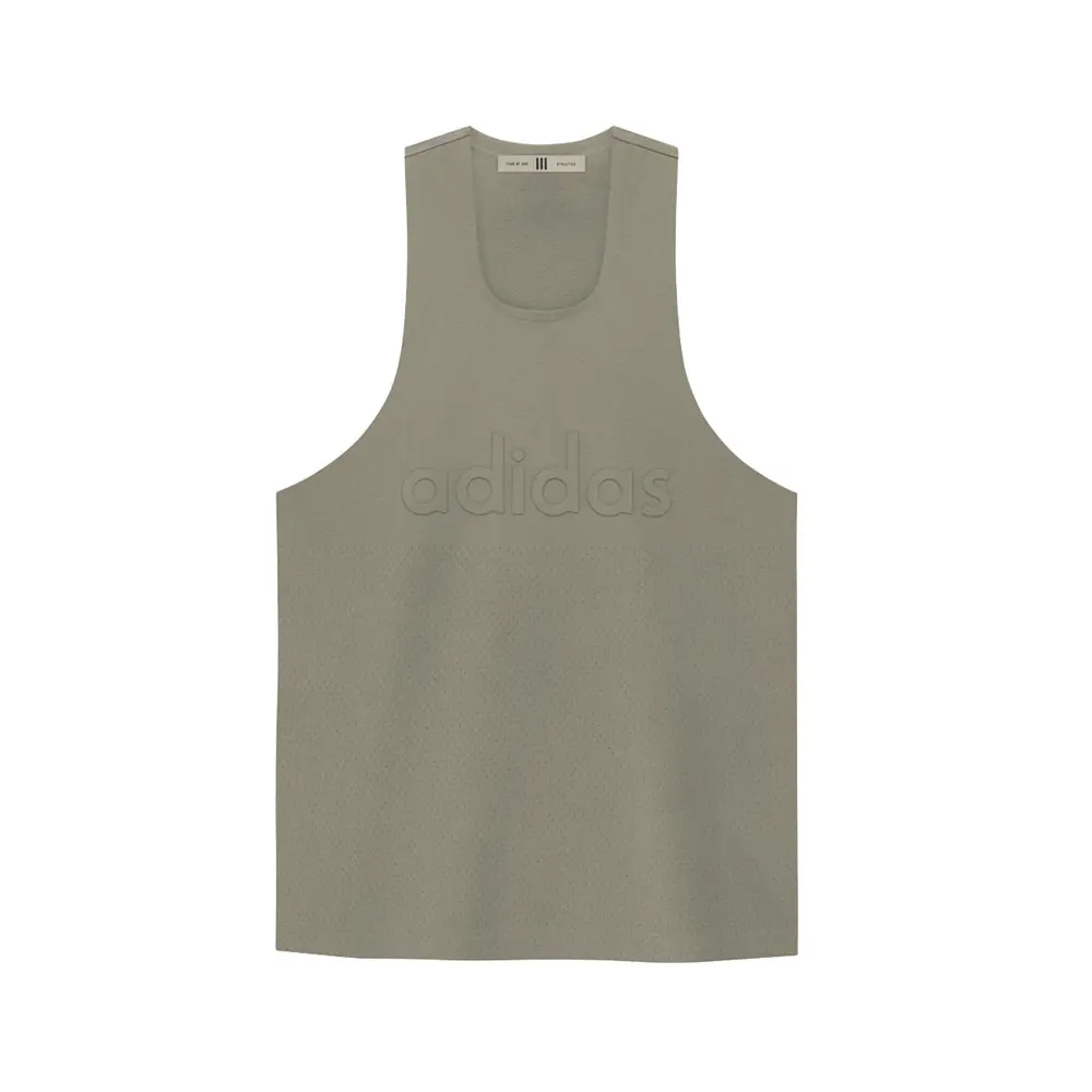 adidas Mens Fear Of God Athletics Performance Tank  Casual - Grey