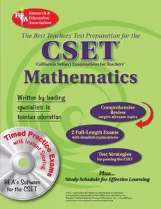 USED-CSET Mathematics Grades 7-12 (CSET Teacher Certification Test Prep) by Editors of REA (Paperback)