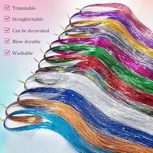12 Colors Fairy Hair Feathers Extensions